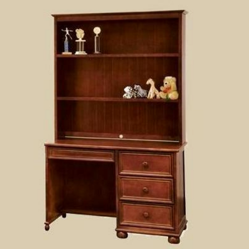 Item # 040HC Large Hutch in Dark Pecan