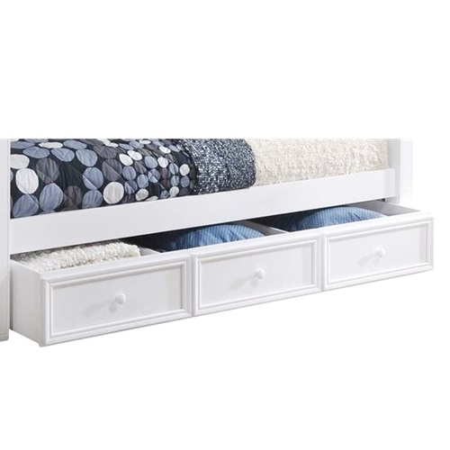 White Trundle Unit