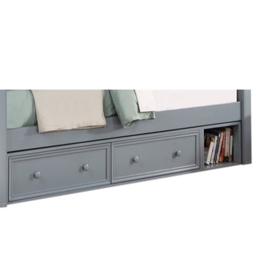 Gray 2 Drawer Unit
