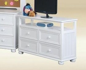 Item # 5310W TV Media Center in White