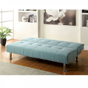 Item # 079FN Futon Sofa in Blue