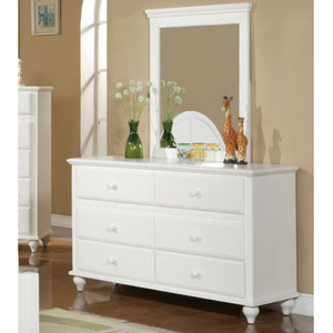 Item # A0111M - Finish: White<br><br>*Dresser Sold Separately<br><br>Dimensions: 30