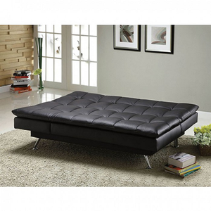 Item # 091FN Leatherette Futon Sofa
