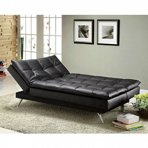 Item # 091FN Leatherette Futon Sofa