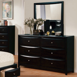 Item # A0134M - Finish: Black<br><br>Dresser Sold Separately<br><br>Dimensions: 31