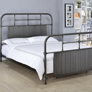 Item # A0058MB - Finish: Antique Black<br><br>Available in Queen Size<br><br>Dimensions: 52H x 80W x 58D