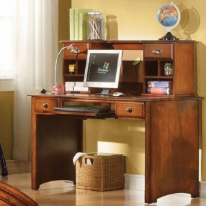 Item # 025HC Hutch - Finish: Antique Oak<br><br>Desk sold separately<br><br>Dimensions: 47