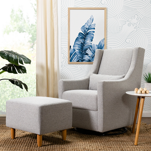 Item # 089GLR - Finish: Performance Grey Eco-Weave<br><br>Available in Performance Cream Eco-Weave & Performance Beach Eco-Weave<br><br>Dimensions: 32.8 L x 25.5 W x 39 H<br><br>Assembled Weight: 88lbs<br>
