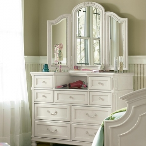 Item # A0216M - Finish: Lace<br><br>Dresser Sold Separately<br><br>Dimensions: 45