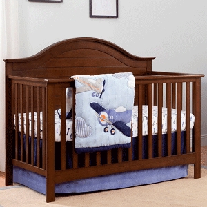 4IN1-CRIB-M005 - Finish: Espresso<br><br>Available in White, Grey, Chestnut & Navy<br><br>Dimensions: 57.5 x 30.8 x 47
