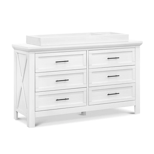 DR Baby 068 - Finish: Linen White<br><br>Available in Driftwood & Weather Charcoal<br><br>Dimensions: 56 L x 20 W x 3 H
