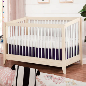 Item # 394CRB - Finish: Washed Natural/White<br><br>Available in White & Chestnut/Natural<br><br>Dimensions: 56.00 L x 30.75 W x 39.00 H<br><br>Assembled Weight: 52.00lbs
