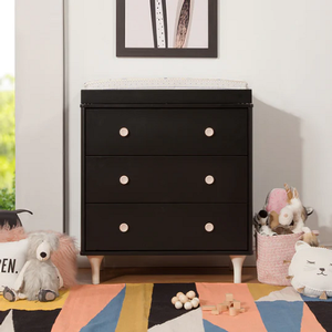 SD Baby 014 - Finish: Black/Washed Natural<br><br>Available in Grey/Washed Natural, White/Washed Natural & Navy/Washed Natural<br><br>Dimensions: 33.50 L x 19.25 W x 37.50 H<br><br>Assembled Weight: 106.00lbs