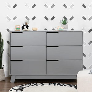 DR Baby 003 - Finish: Grey<br><br>Available in White & Washed Natural/White<br><br>Dimensions: 48.00 L x 19.00 W x 34.00 H<br><br>Assembled Weight: 137.00lbs