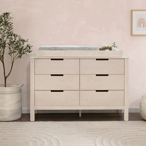 DR Baby 045 - Finish: Washed Natural<br>Available in Grey/White, Grey & White finishes<br>Assembled Dimensions: 51.38 x 18.2 x 34<br>Assembled Weight: 107.8 lbs<br>Drawer Measurements: 21.5L x 16.375W x 8.25H