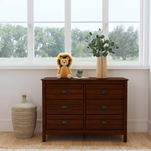 DR Baby 049 - Finish: Espresso<br><br>Available in White & Espresso<br><br>Dimensions: 47 L x 20 W x 34 H<br><br>Assembled Weight: 106lbs<br><br>Interior Drawer Measurements: 13.25 D x 5 H x 18.75 W