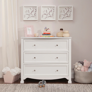 SD Baby 003 - Finish: White<br><br>Available in Chestnut, Espresso & Grey<br><br>Dimensions: 35.50 L x 21.5 W x 33.75 H<br><br>Assembled Weight: 64lbs<br><br>Interior Drawer Measurements: 13.25 D x 5 H x 28.5 W