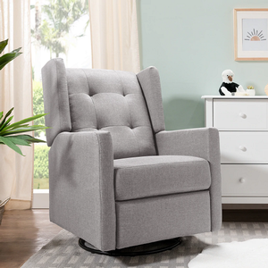Item # 101GLR - Finish: Misty Grey<br><br>Available in Natural Oat & Shadow Grey<br><br>Dimensions: 37 L x 28.75 W x 42 H<br><br>Assembled Weight: 100lbs