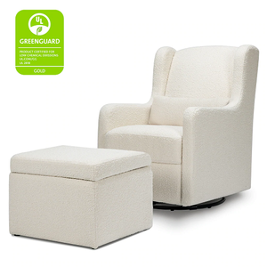Item # 203GLR - Finish: Ivory Boucle<br><br>Dimensions: 32 L x 25 W x 37.5 H<br><br>Assembled Weight: 97lbs