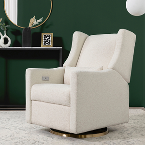 Item # 231GLR - Finish: Ivory Boucle<br><br>Dimensions: 36 L x 29 W x 41 H<br><br>Assembled Weight: 123.2lbs