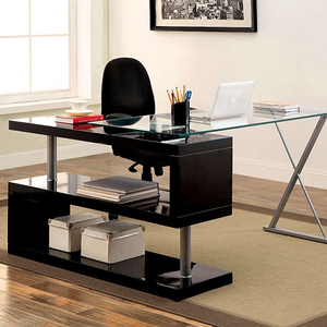 Desk 034 - Finish: Black<br><br>