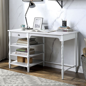 Desk 001 - Finish: White<br><br>Dimensions: 47 5/8 W X 22 D X 29 5/8 H