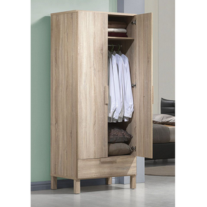 Item # 012A - Finish: Light Oak<br><br>Dimensions: 32 L X 23 W X 79 H