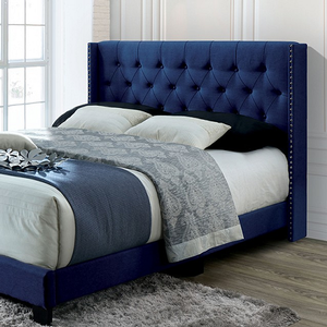 Twin Bed 049 - Upholstery Color: Navy<br><br>Available in Full Size<br><br>Dimensions: 79 L X 45 1/4 W X 47 5/8 H