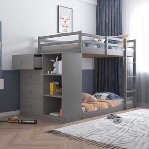 Item # LB044 - Finish: Grey<br><br>Dimensions: 93 L X 44 W X 54 H