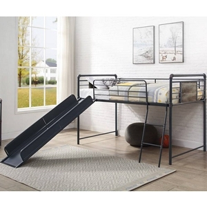 Item # LB049 - Finish: Antique Oak, Sandy Black & Dark Bronze Hand-Brushed<br><br>Dimensions: 78 L X 101 W X 49 H