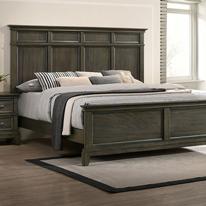 Item # 109Q - Finish: Gray<br><br>Dimensions: 85 1/4 L X 66 3/4 W X 60 H