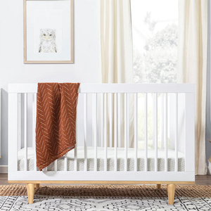 Item # 524CRB - Finish: White/Natural<br><br>Available in White/Walnut, Walnut & Honey<br><br>Dimensions: 53.50 L x 29.50 W x 35 H