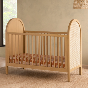 Item # 527CRB - Finish: Honey with Natural Cane<br><br>Dimensions: 54.25 L x 29.75 W x 47.25 H