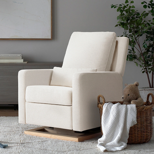 Item # 261GLR - Finish: Performance Cream Eco-Weave with Light Wood Base<br><br>Available in Performance Beach Eco-Weave with Light Wood Base & Performance Grey Eco-Weave with Light Wood Base<br><br>Dimensions: 39 L x 30.5 W x 42 H