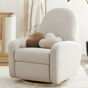 Item # 267GLR - Finish: Performance Beach Eco-Weave with Light Wood Base<br><br>Available in Performance Cream Eco-Weave with Light Wood Base<br><br>Dimensions: 35.5 L x 32.5 W x 41.5 H