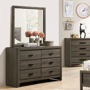 Dresser 001 - Finish: Gray<br><br>Dimensions: 47 1/4 W X 16 3/8 D X 31 5/8 H