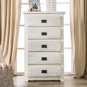 Item # 378CH - Finish: Rustic Wire-Brushed White<br><br>Dimensions: 36 W X 20 D X 47 3/4 H