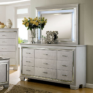 Item # A0349DR - Finish: Silver<br><br>Dimensions: 66 W X 17 1/2 D X 39 H
