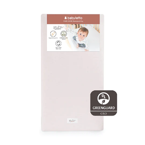 Pure Core Standard - Crib Mattress w/ Dry Waterproof Cover (2-Stage)<br><br>Dimensions: 52.00 L x 27.75 W x 5.00 H