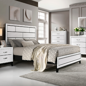Full Bed 250 - Finish: White<br>,br>Available in Twin Size<br><br>Dimensions: 57.5 x 81 x 56.5 H