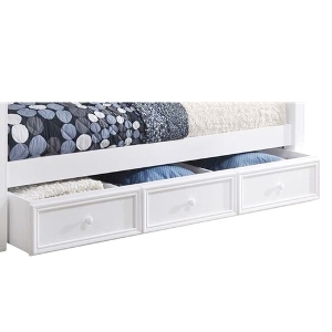 White Trundle Unit