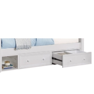 White XL 2 Drawer Unit