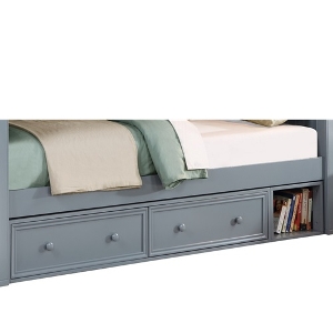 Gray XL 2 Drawer Unit
