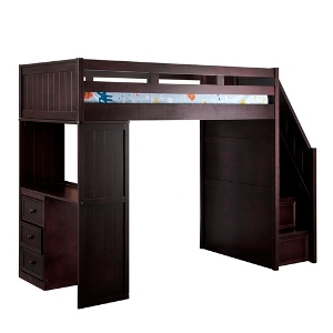Item # LB104 - Finish: Espresso<br><br>Available in White Finish<br><br>Dimensions: 