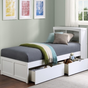 Item # A0084CPT - Finish: White<br><br>Dimensions: 41 x 88.5 x 37.5H