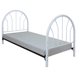Item # 267HB White Headboard & Footboard - Finish: White<br><br>Available in Red, Black & Blue<br><br>Dimensions: 49