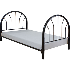 Item # 268HB Black Headboard & Footboard - Finish: Black<br><br>Available in Red, White & Blue<br><br>Dimensions: 42