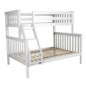 Item # JLB0046 - ADDITIONAL INFORMATION<BR>
Finish: White<BR>
Bunk Bed Type: Twin over Full Bunk<BR>
Bed Size: Twin / Full<BR>
Dimensions: L 81.25 W 59.75 H 68.25 in 