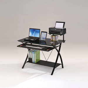 Desk 058 - Finish: Black<br><br>Dimensions: 43 L X 24 W X 36 H