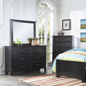 Item # A0292M - Finish: Black<br><br>Dresser Sold Separately<br><br>Dimensions: 48